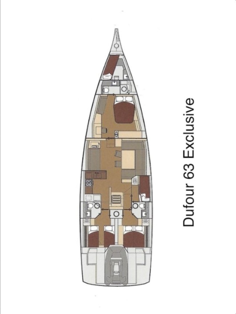 Verhuur Zeilboot in Primošten - Dufour Dufour 63 Exclusive