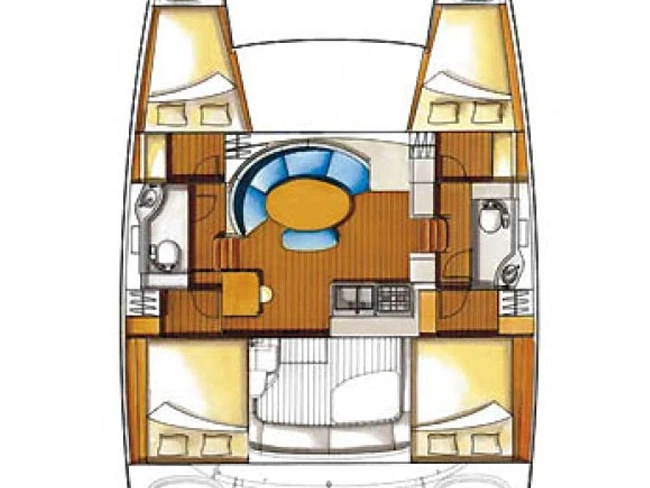 Huur een Lagoon Lagoon 380 in Punat