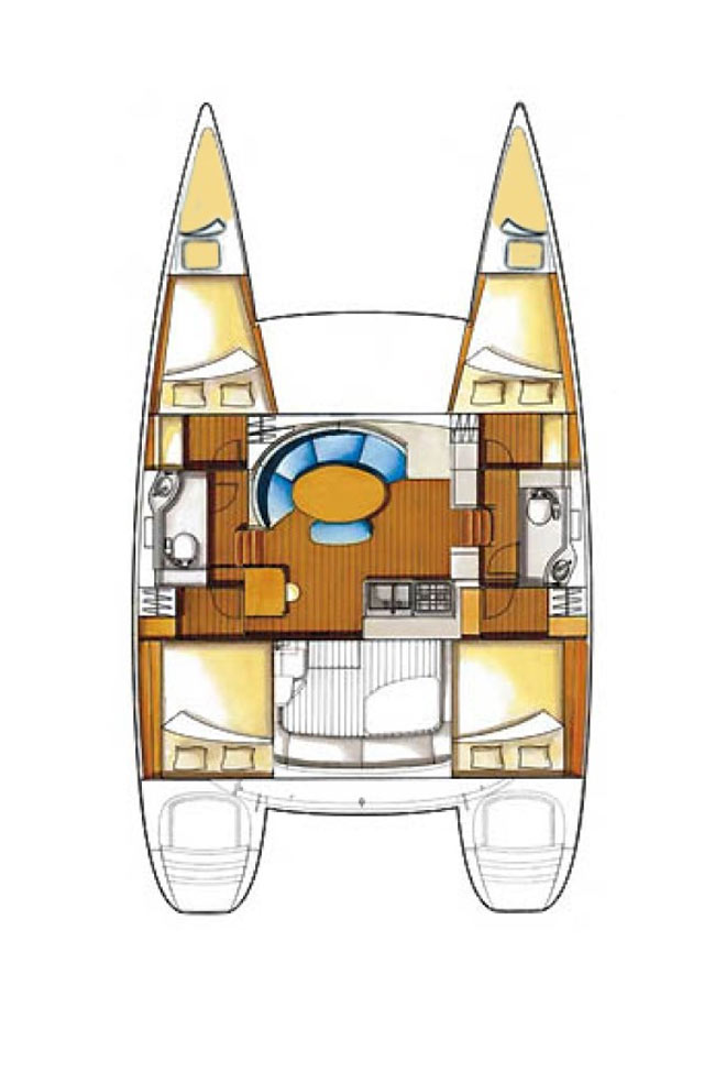 Huur een Lagoon Lagoon 380 in Punat