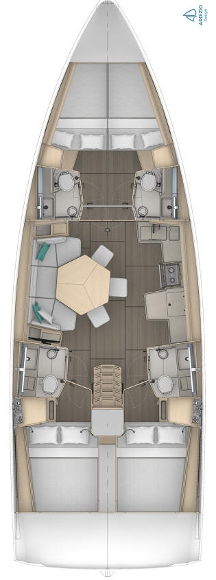 Bootverhuur Dufour Dufour 44 in Trogir via SamBoat