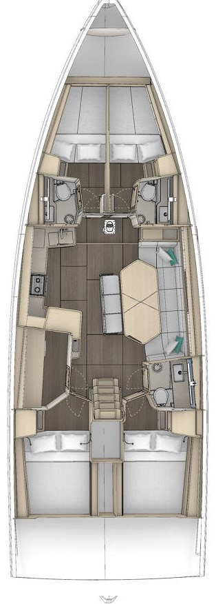 Huur Zeilboot met of zonder schipper Dufour in Sukošan