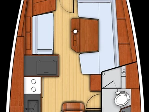 Bootverhuur Šibenik goedkoop Oceanis 41.1