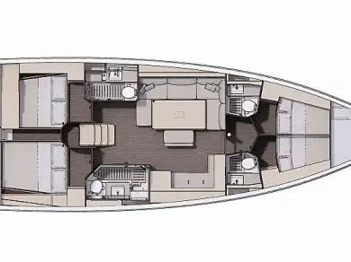 Dufour Dufour 470 te huur van particulier of professional in Lefkáda