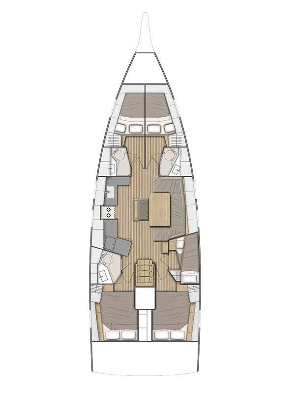 Bénéteau Oceanis 46.1 te huur van particulier of professional in Lávrio
