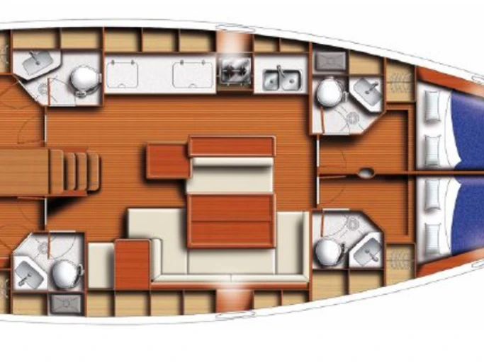 Verhuur Zeilboot Bénéteau met vaarbewijs