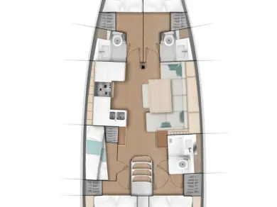 Jachthuur in Fethiye - Jeanneau Sun Odyssey 490 via SamBoat