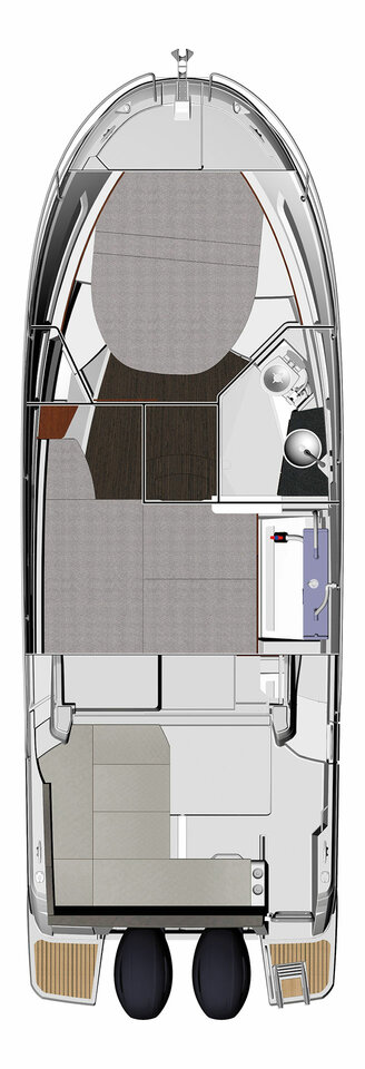 Huur Motorboot met of zonder schipper Jeanneau in Komolac