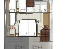 Huur een Jeanneau Prestige 520 Flybridge - 3 + 1 cab. in Split