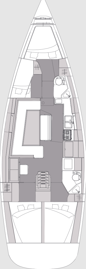 Bootverhuur Punat goedkoop Impression 45.1