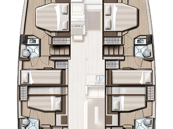 Huur een Bali Bali 4.8 in Kaštela