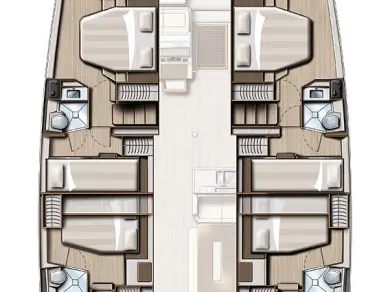 Huur een Bali Bali 4.8 in Kaštela