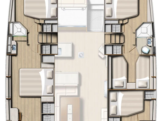 Huur een Bali Bali 5.4 in Kaštela