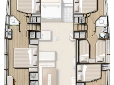 Huur een Bali Bali 5.4 in Kaštela