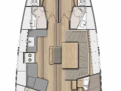 Verhuur Zeilboot Bénéteau met vaarbewijs