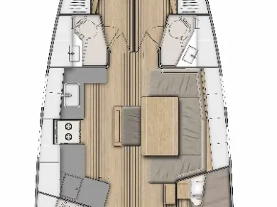Verhuur Zeilboot Bénéteau met vaarbewijs