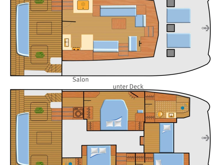 Bootverhuur Palma de Mallorca goedkoop Fountaine Pajot MY6