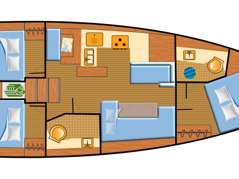 Jeanneau Sun Odyssey 410 te huur van particulier of professional in Palma de Mallorca