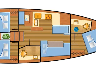 Jeanneau Sun Odyssey 410 te huur van particulier of professional in Palma de Mallorca