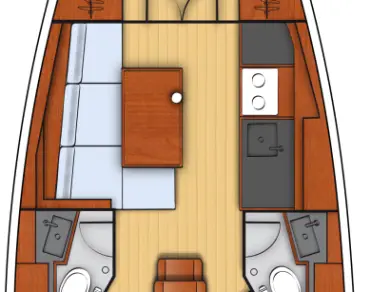 Verhuur Zeilboot Bénéteau met vaarbewijs