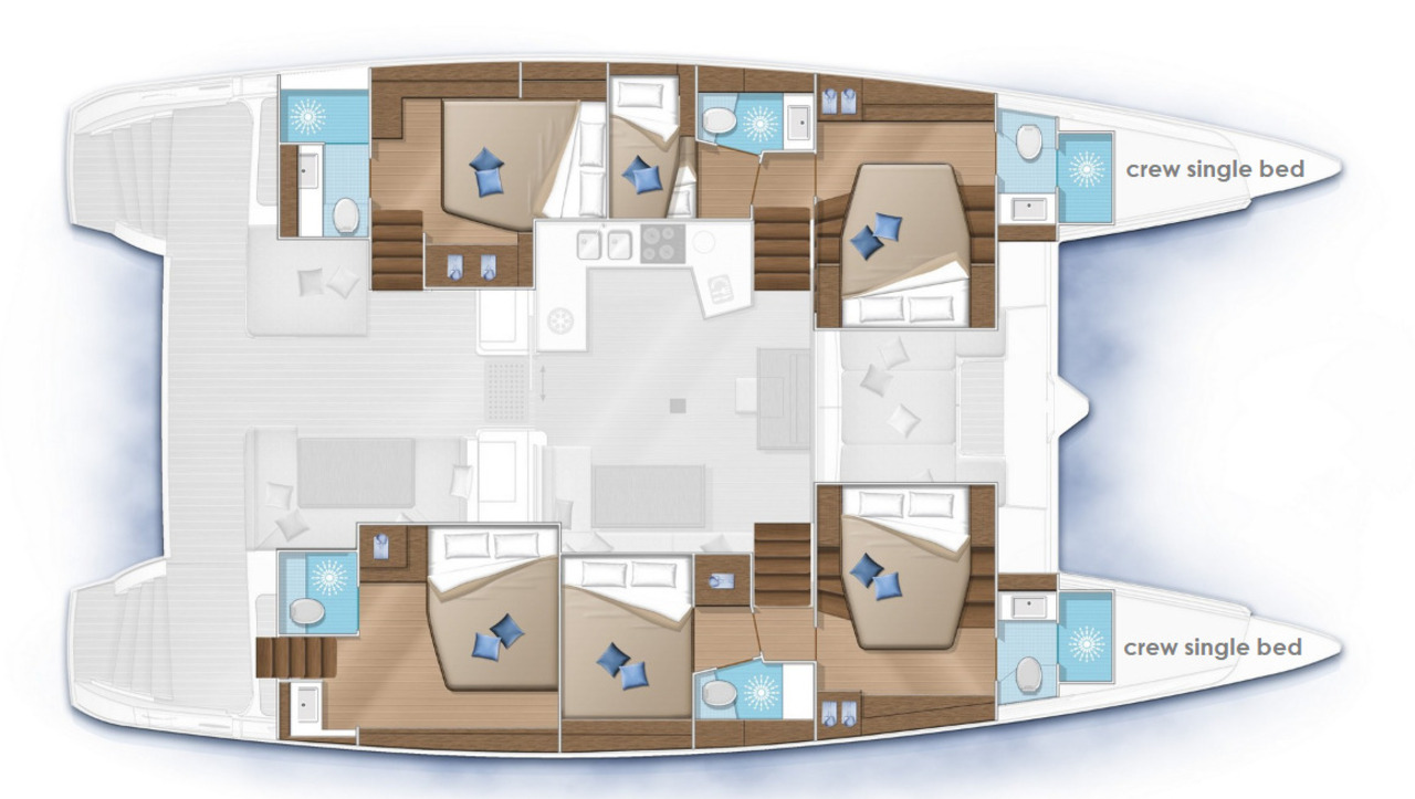 Jachthuur in Álimos - Lagoon Lagoon 52 via SamBoat