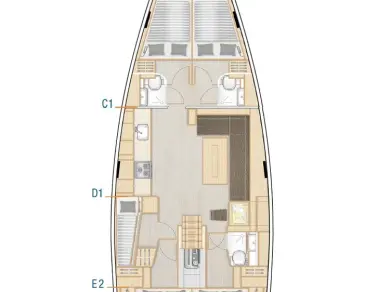 Huur een Hanse Hanse 508 in Fethiye