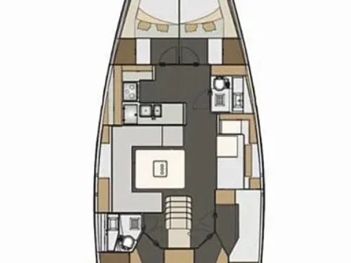 Verhuur Zeilboot in Kaštela - Elan Impression 50