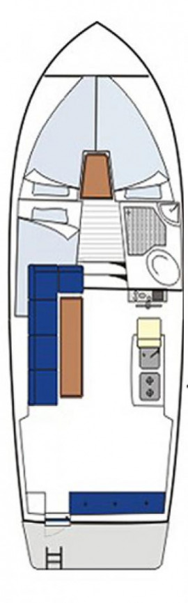 Verhuur Motorboot Damor met vaarbewijs