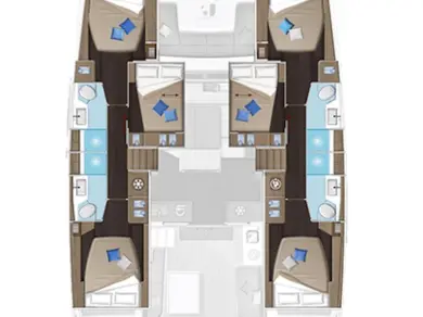Lagoon Lagoon 51 te huur van particulier of professional in Trogir