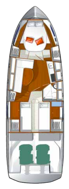 Verhuur Jacht in Sukošan - Bénéteau Gran Turismo 38