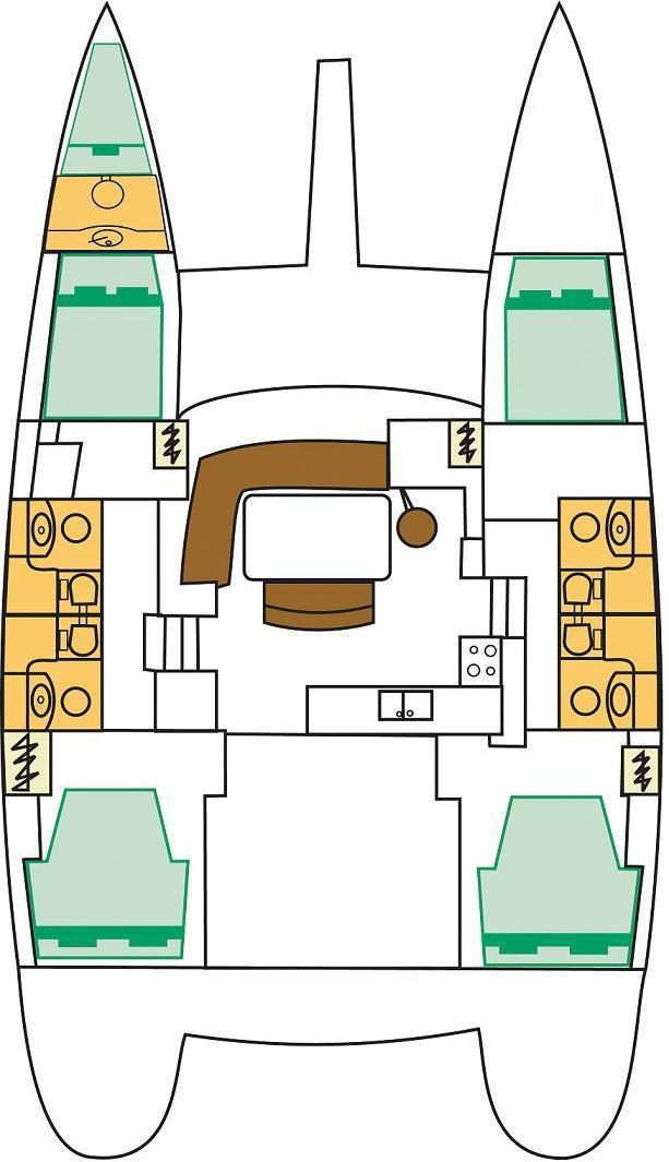 Jachthuur in Marina (City) - Lagoon Lagoon 440 via SamBoat