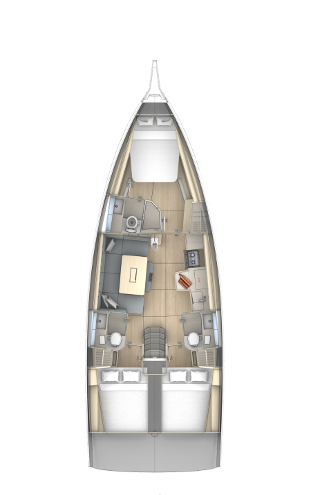 Verhuur Zeilboot in Fethiye - Dufour Dufour 41