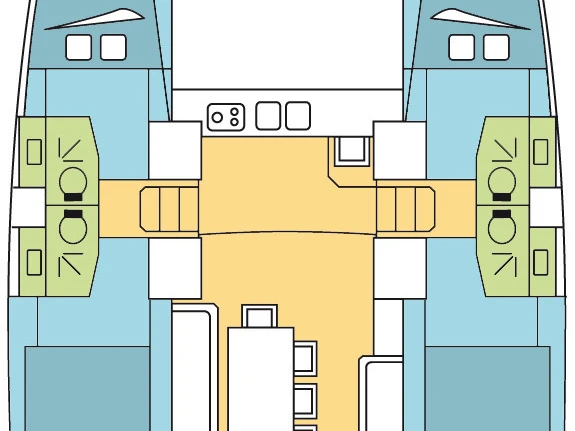 Huur Catamaran met of zonder schipper Bali in La Paz