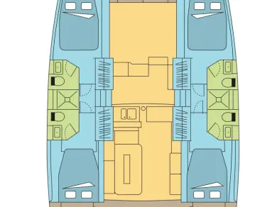 Verhuur Catamaran Bali met vaarbewijs
