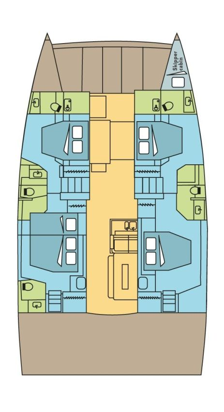 Verhuur Catamaran in Saint George's - Bali Bali 4.8