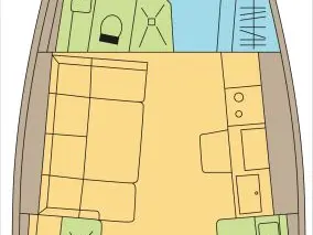 Dufour Dufour 41 te huur van particulier of professional in Jolly Harbour