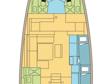 Bootverhuur Dufour Dufour 530 in Álimos via SamBoat