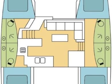 Huur Catamaran met of zonder schipper Fountaine Pajot in Olbia