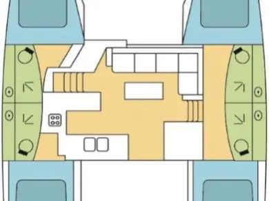 Huur Catamaran met of zonder schipper Fountaine Pajot in Olbia