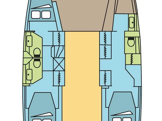 Bootverhuur Fountaine Pajot Isla 40 in Parham Town via SamBoat