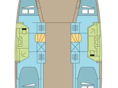 Huur Catamaran met of zonder schipper Fountaine Pajot in Parham Town