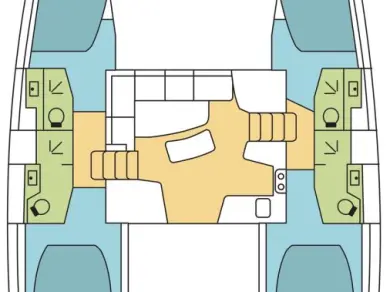 Huur Catamaran met of zonder schipper Lagoon in Olbia