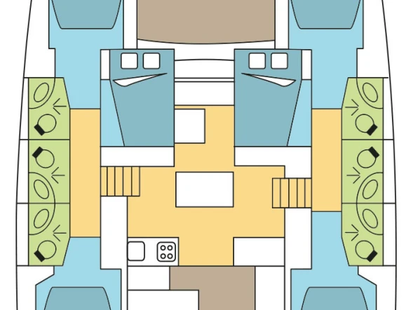 Jachthuur in Parham Town - Lagoon Lagoon 50 via SamBoat