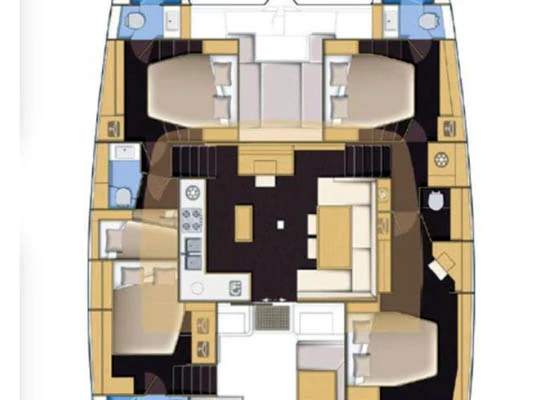 Catamaran te huur in Praslin Island voor de beste prijs