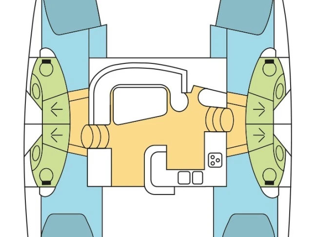 Huur Catamaran met of zonder schipper Leopard Catamarans / Robertson & Caine in Airlie Beach