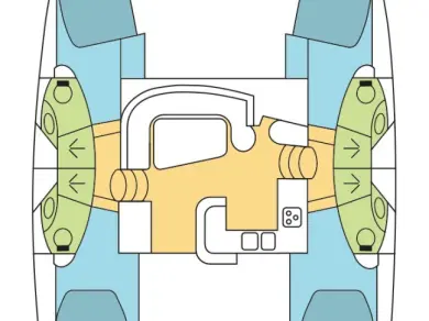 Huur Catamaran met of zonder schipper Leopard Catamarans / Robertson & Caine in Airlie Beach