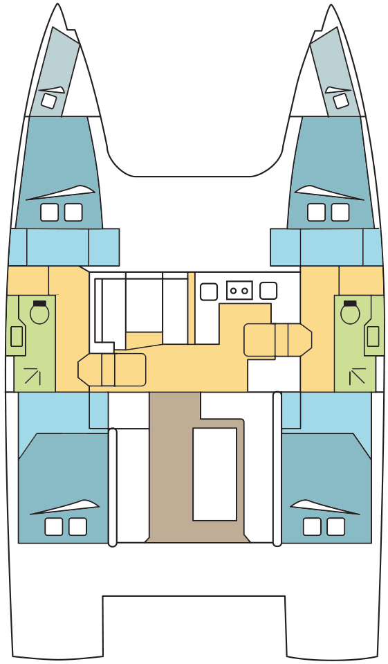 Huur Catamaran met of zonder schipper Nautitech in Saint George's