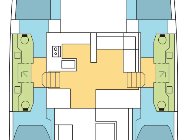 Verhuur Motorboot in Seget Donji - Bavaria Nautitech 47 Power - 4 + 2 cab.