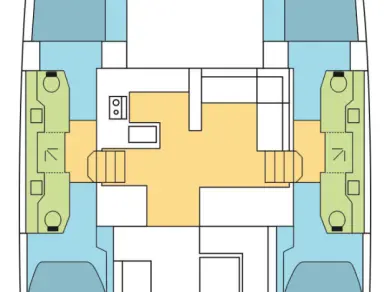 Verhuur Motorboot in Seget Donji - Bavaria Nautitech 47 Power - 4 + 2 cab.