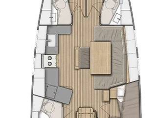Huur een Bénéteau Oceanis 46.1 in Lefkáda