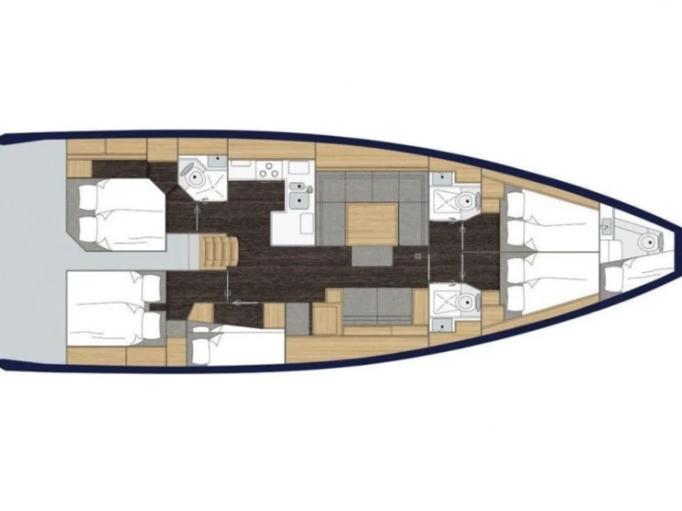 Huur Zeilboot met of zonder schipper Bavaria in Nikiána